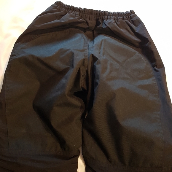 Lands' End Squall boys or girls 14S black snow pants EUC Super Warm - Picture 5 of 12